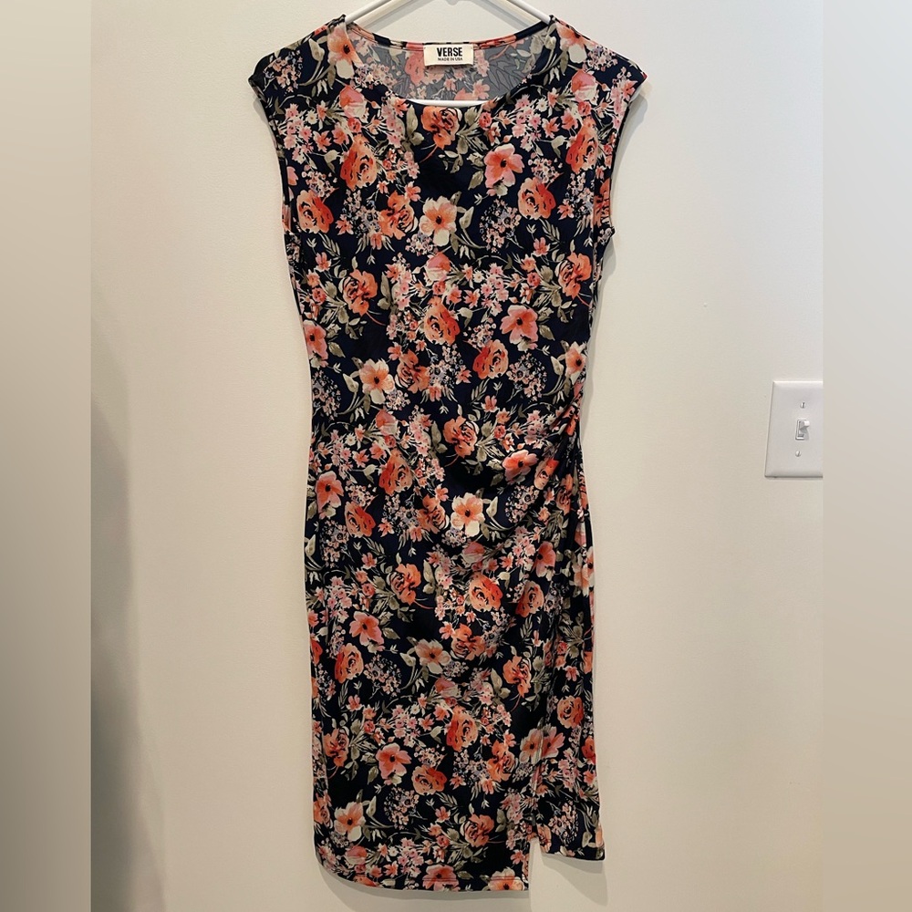 Floral Fitted Dress
